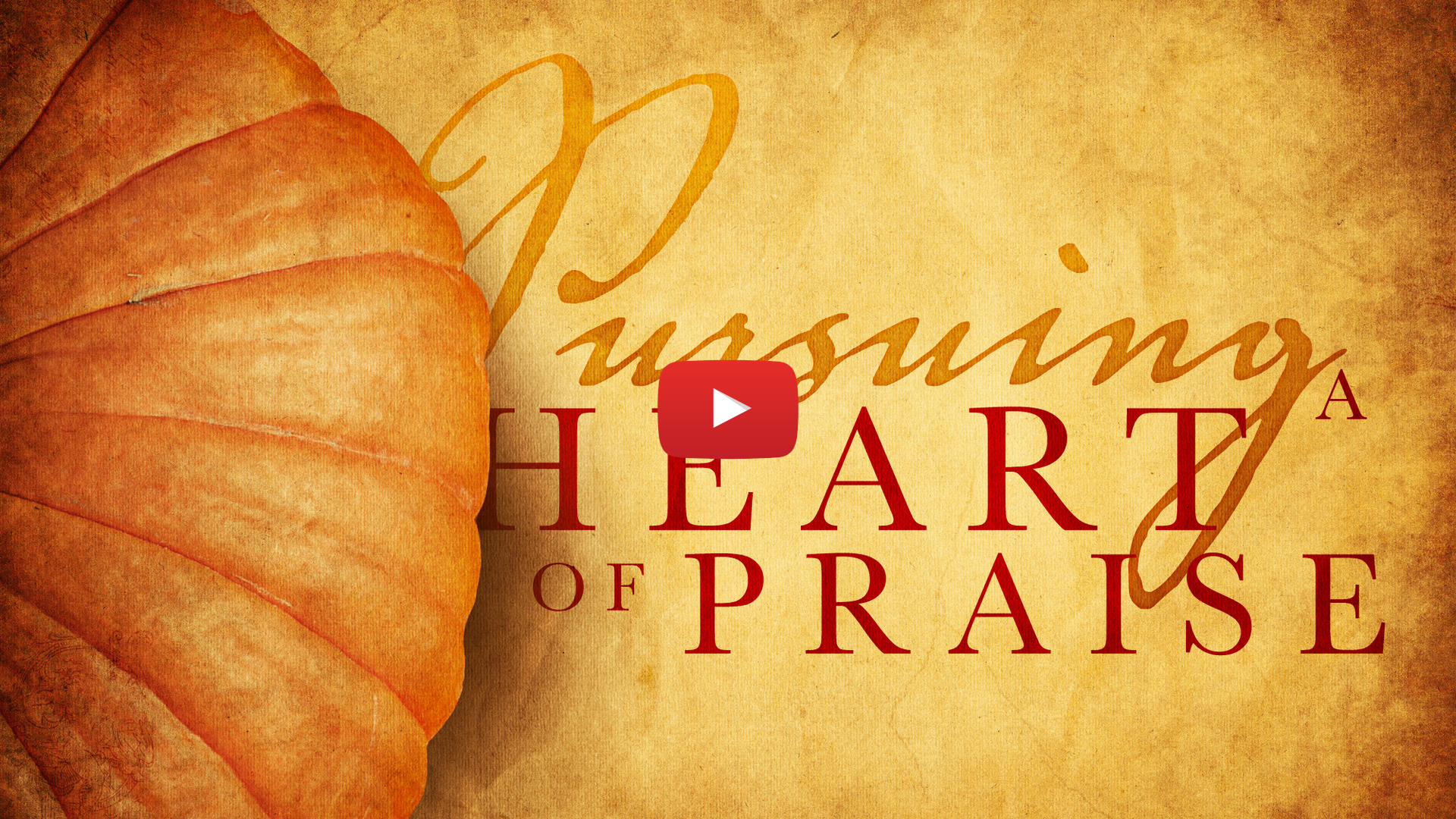 Pursuing a Heart of Praise
